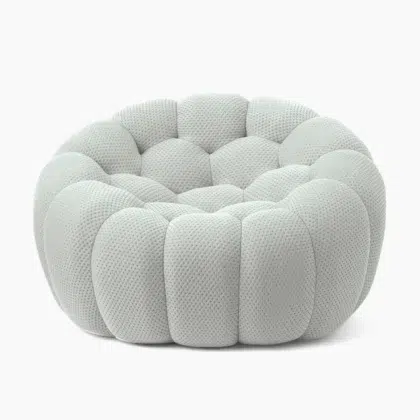 Bubble Sofa Armchair Replica Light Grey 1 - Bubble, Sofa Armchair