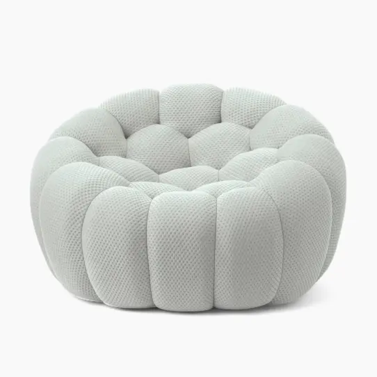 Bubble Sofa Armchair Replica Light Grey 1