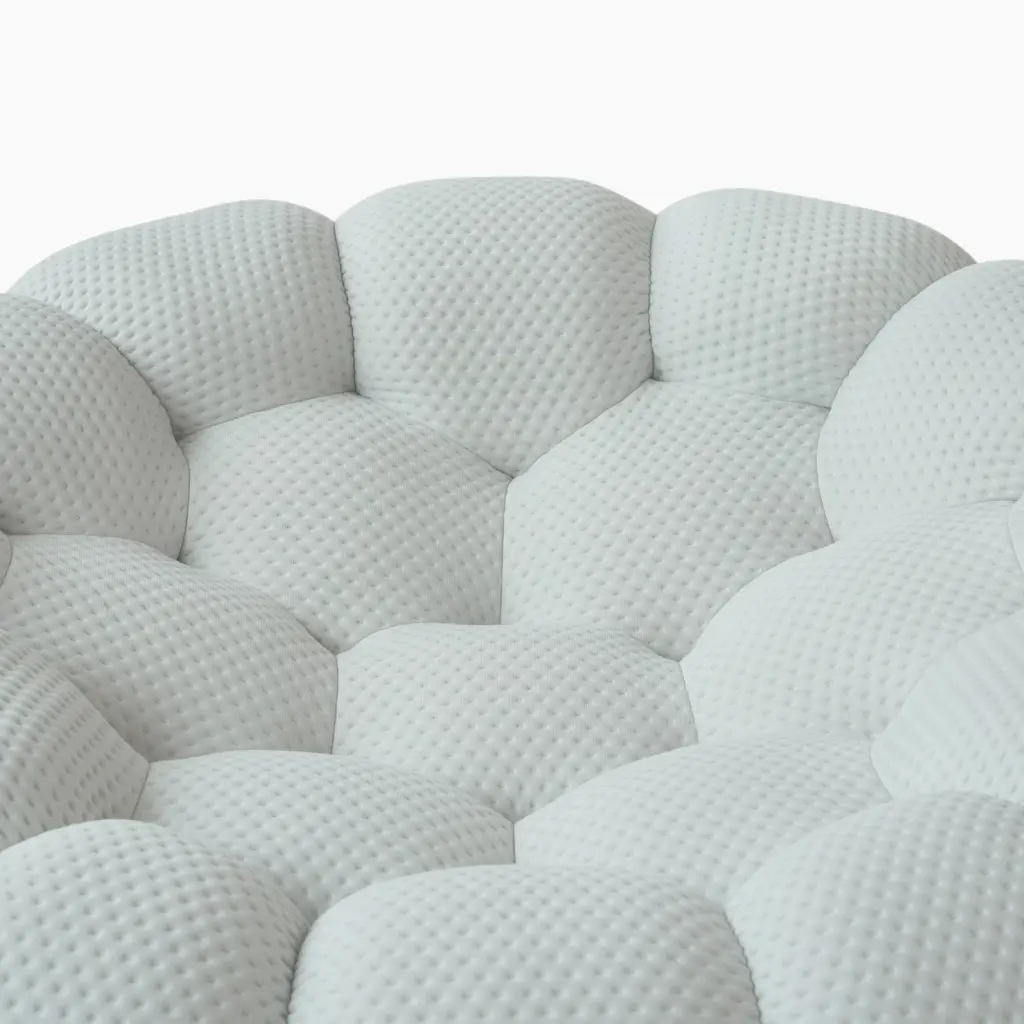 Bubble Sofa Armchair Replica Light Grey 7