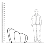 Bubble Sofa Loveseat Replica - Height Comparison Bubble Sofa Loveseat Replica Height Comparison - Bubble Sofa, bubble
