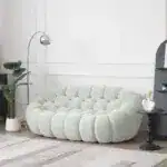 Bubble Sofa Loveseat Replica Light Grey. 7 Bubble Sofa Loveseat Replica Light Grey. 7