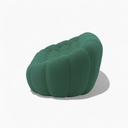 Bubble Sofa Replica Three Seater Green 4