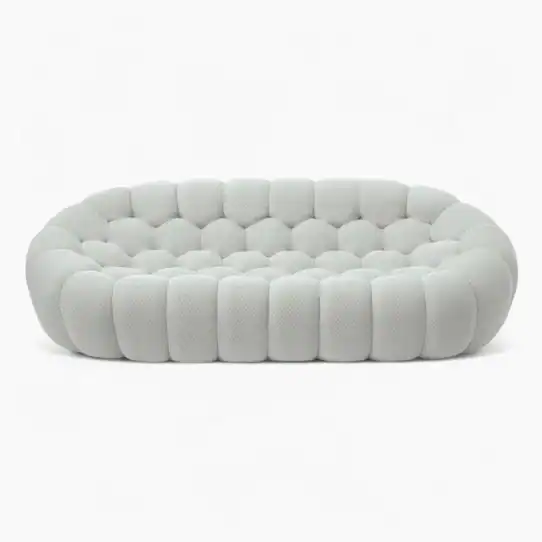 Bubble Sofa Replica Three Seater Light Grey 1 - Bubble Sofa, bubble