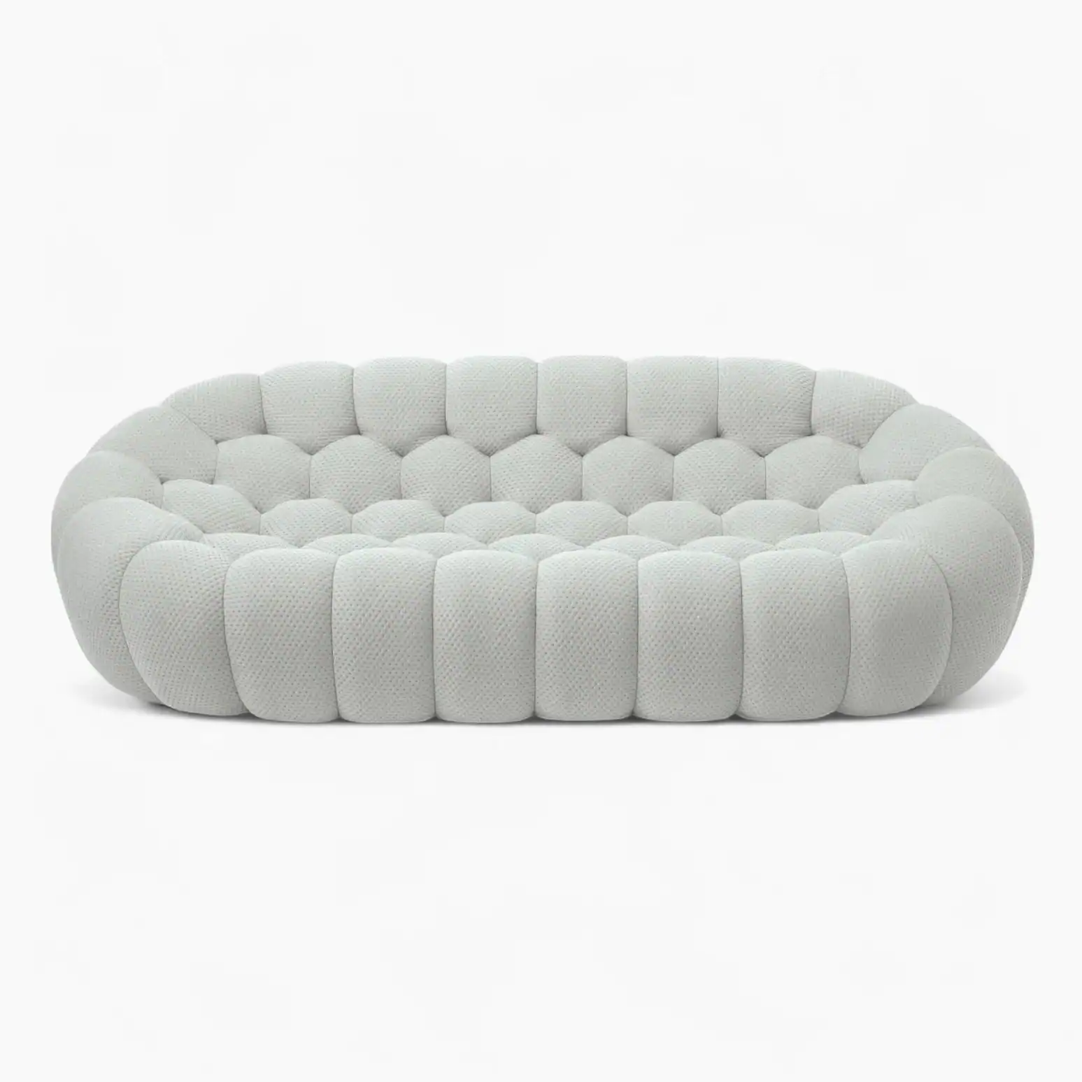 Bubble Sofa Replica Three Seater Light Grey 1 - Bubble Sofa, bubble