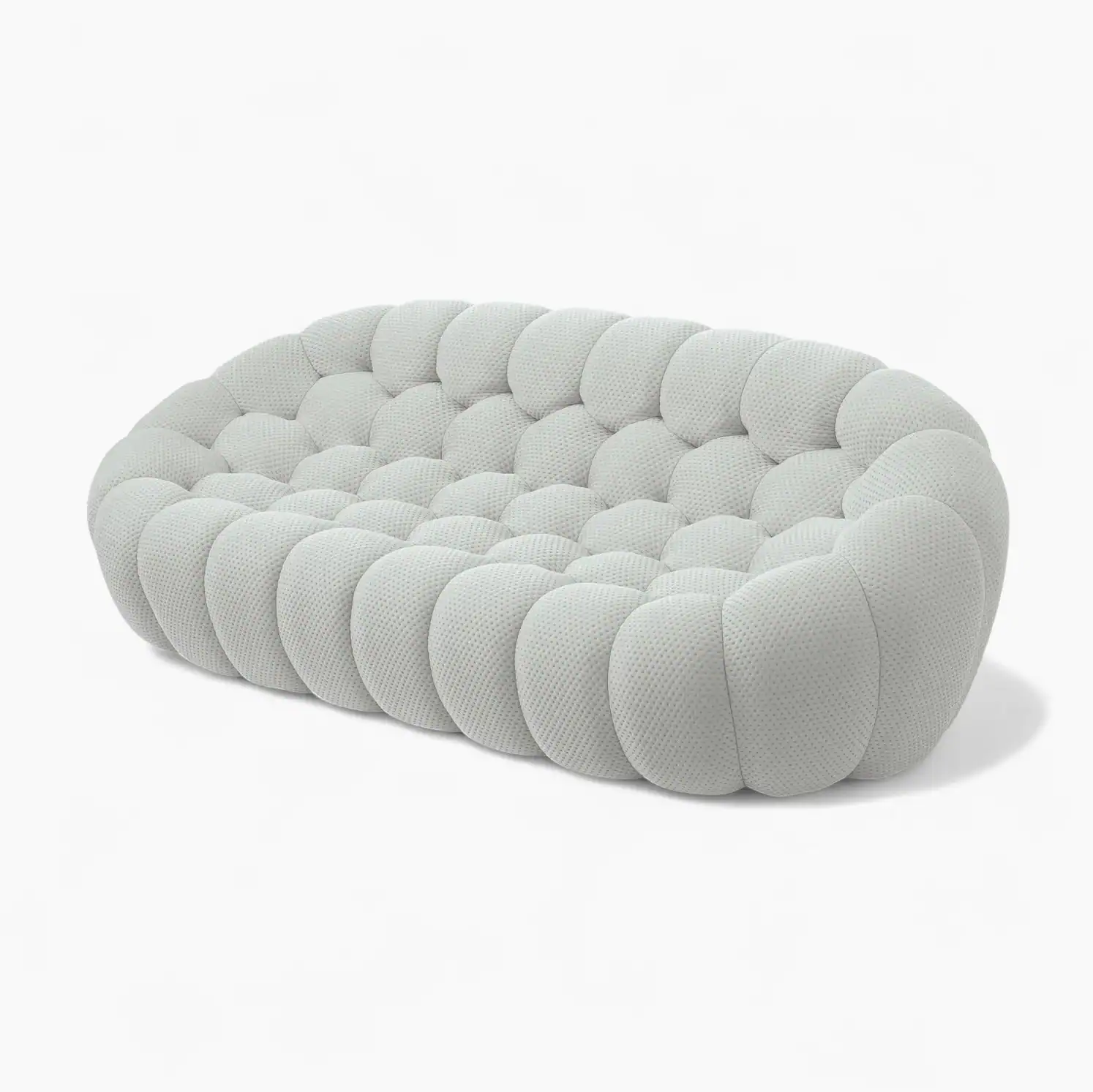 Bubble Sofa Replica Three Seater Light Grey 3 Bubble Sofa Replica Three Seater Light Grey 3
