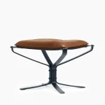 Falcon Chair and Ottoman Brown 3 Falcon Chair and Ottoman - Brown | Sohnne