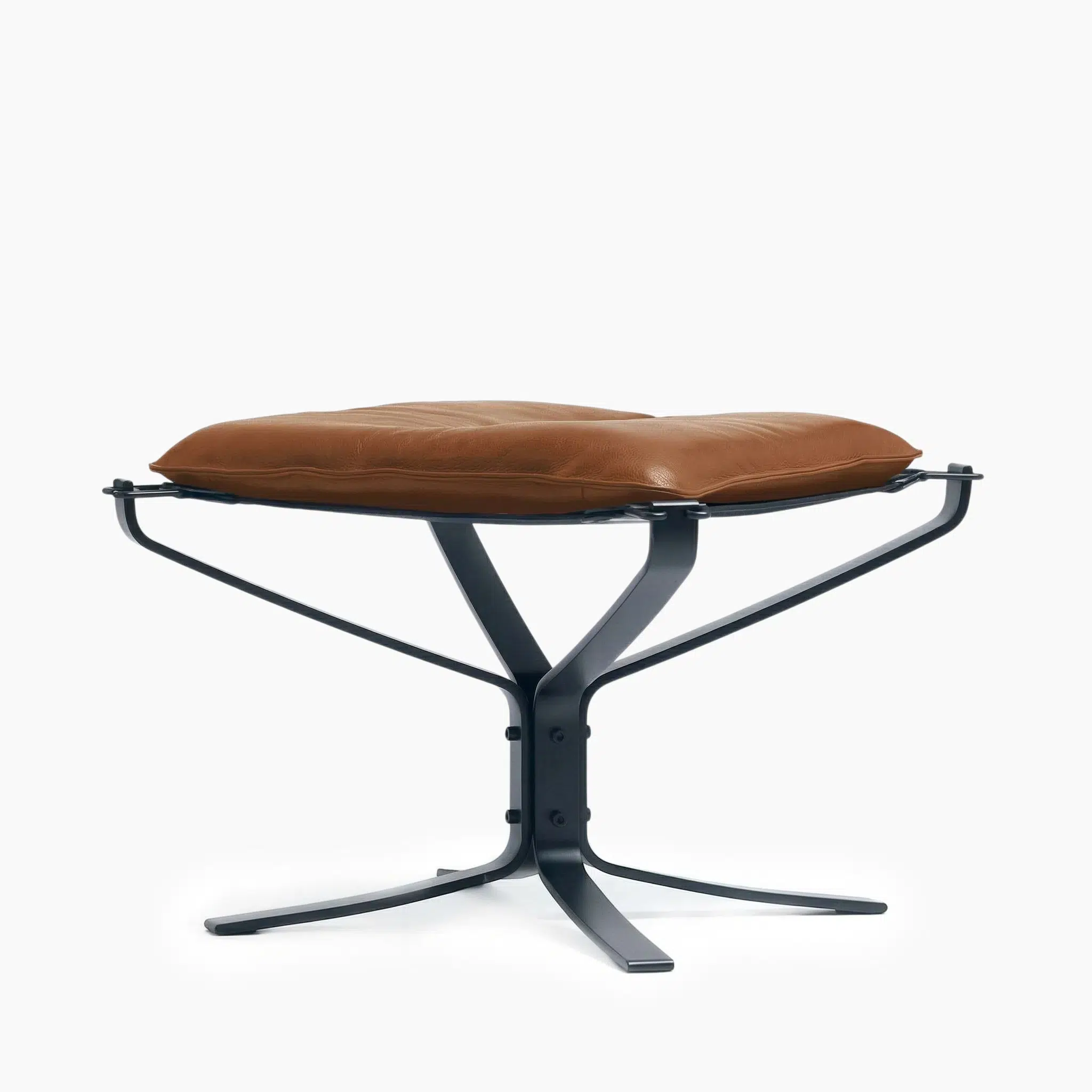 Falcon Chair and Ottoman Brown 3 Falcon Chair and Ottoman - Brown | Sohnne