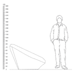 Ploum Sofa 2 Seater Replica - Height Comparison Ploum Sofa 2 Seater Replica Height Comparison - Ploum Sofa 2 Seater