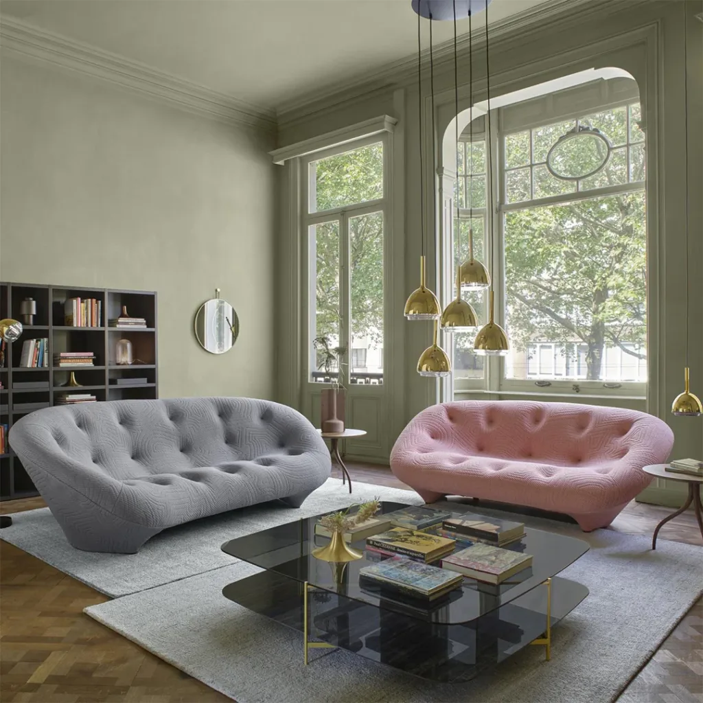 Ploum Sofa 2 Seater Replica by Bouroullec
