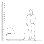 Soriana Sofa Replica - Height Comparison Soriana Sofa Replica Height Comparison - Soriana Sofa