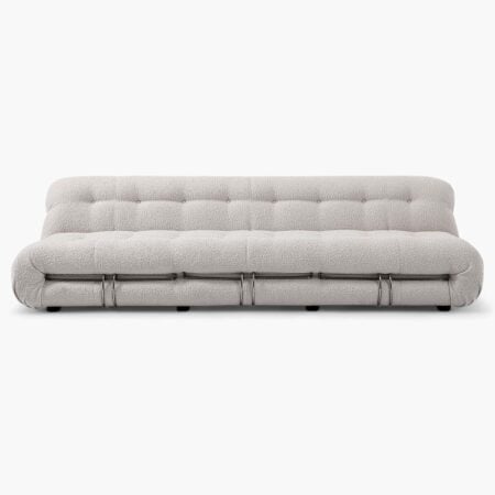 Soriana Sofa White 3 1 - Soriana Sofa