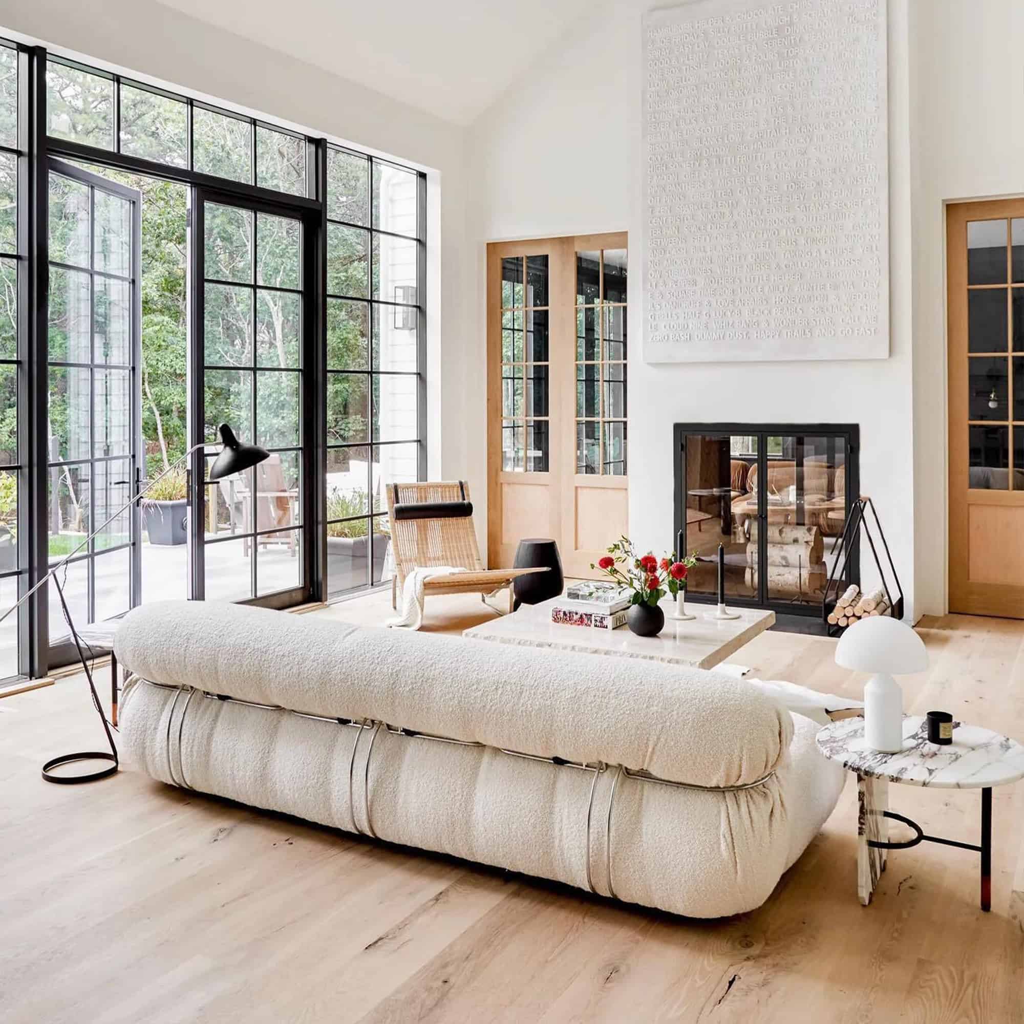 Soriana Sofa - White Bouclé 12 - Soriana Sofa