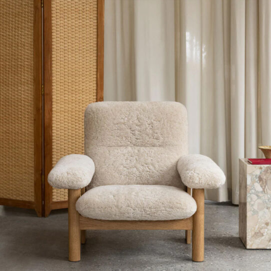 Brasilia Lounge Chair and Ottoman Replica