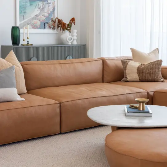 Extrasoft Low Profile Modular Block Sofa Replica