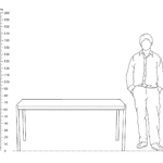 Haller Office Table 69″ Height Comparison Haller Office Table 69″ Height Comparison - Haller Office Table