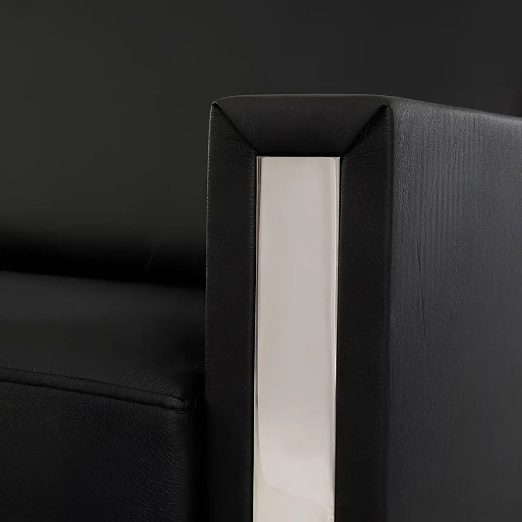 Hans Wegner CH103 Sofa Replica Black 5 scaled - ch103 sofa