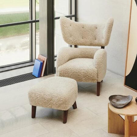 My Own Lounge Chair Smoked Frame 1 - My Own Lassen Chair and Ottoman Replica, lassen