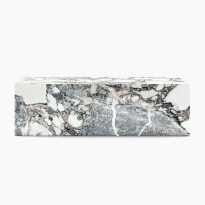 Plinth - Arabescato (4) - Plinth Coffee Table