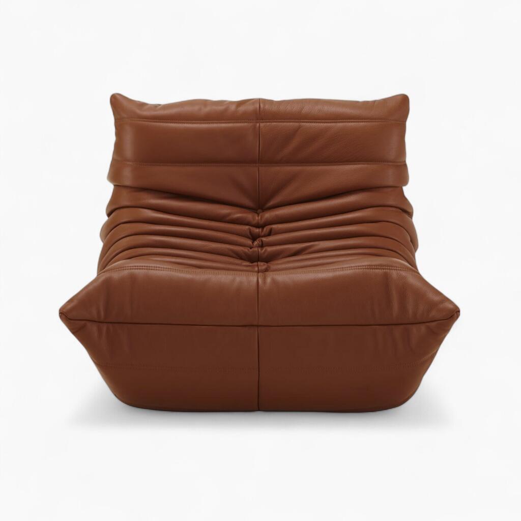 Togo Fireside Brown Leather