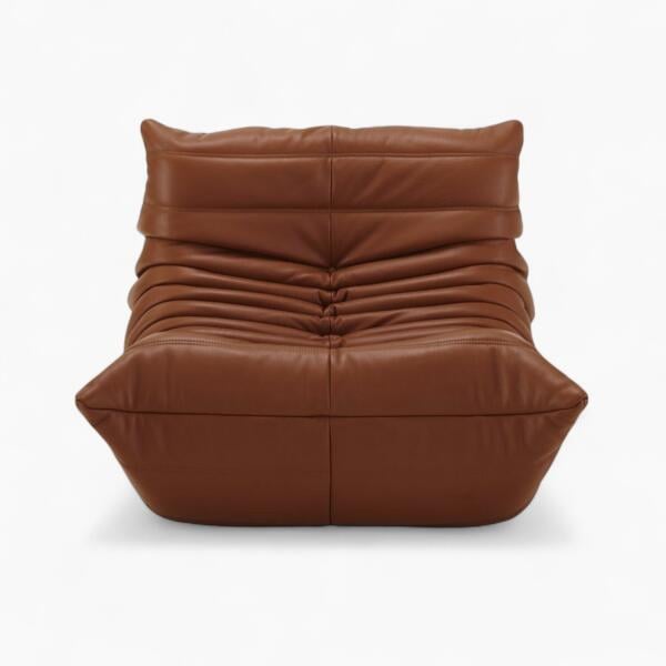 Togo Fireside Brown Leather