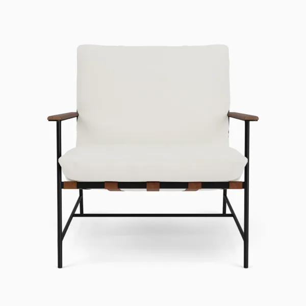 Vail Lounge Chair With Stool Replica