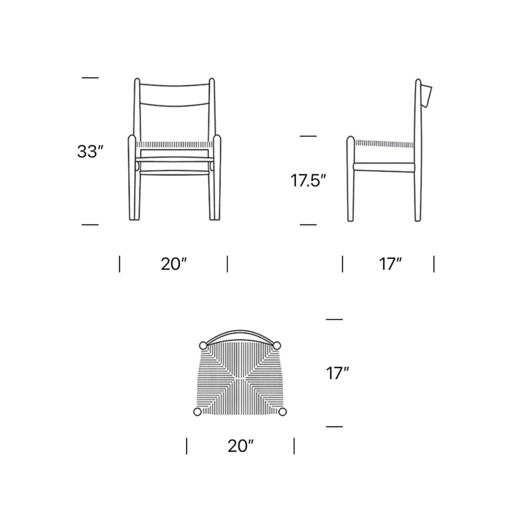 CH36 Chair Replica dimension mobile scaled