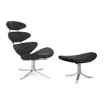 Corona Chair with Ottoman 2 Corona Chair with Ottoman 2 - Corona Chair