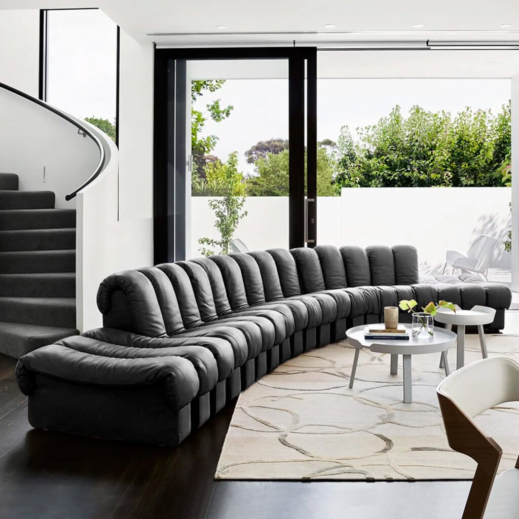 DS 600 Modular Sofa Black 1