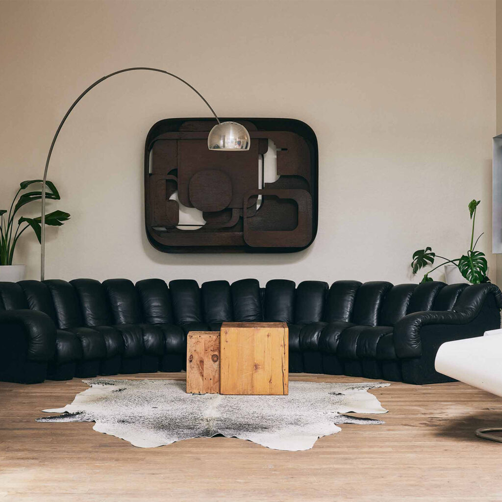 DS 600 Modular Sofa Black 11 - DS 600