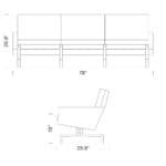 Dimensions PK31 Sofa Mobile Dimensions PK31 Sofa Mobile - PK31 Sofa Replica, SOFA REPLICA, sofa