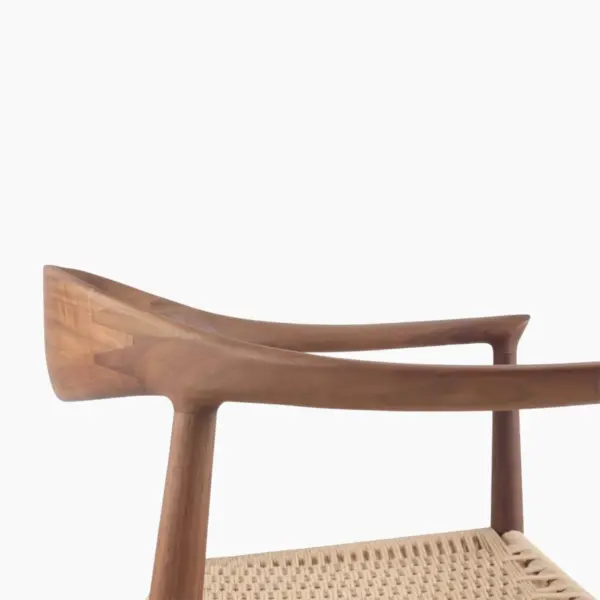 Kennedy PP501 Armchair Walnut Cord 7 - PP501 Armchair Replica