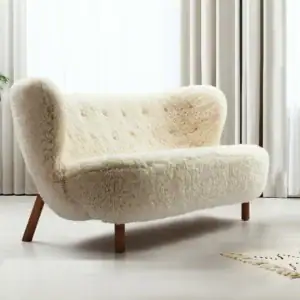 Little Sherpa Loveseat Replica 7 - Little Petra Sofa