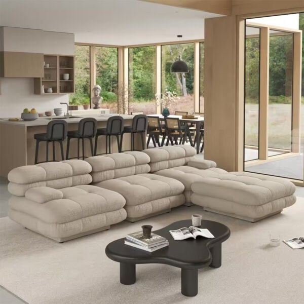 Lowell Modular Sofa Beige 1