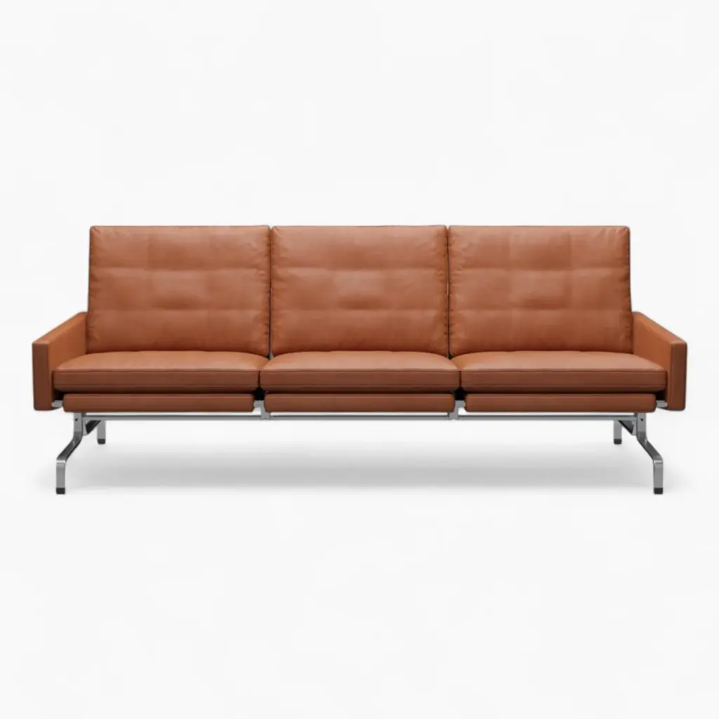 PK31 Sofa Brown 1 - PK31 Sofa Replica,  SOFA REPLICA,  sofa