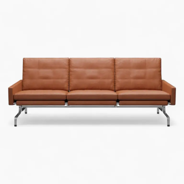 PK31 Sofa Brown 1 - PK31 Sofa Replica,  SOFA REPLICA,  sofa