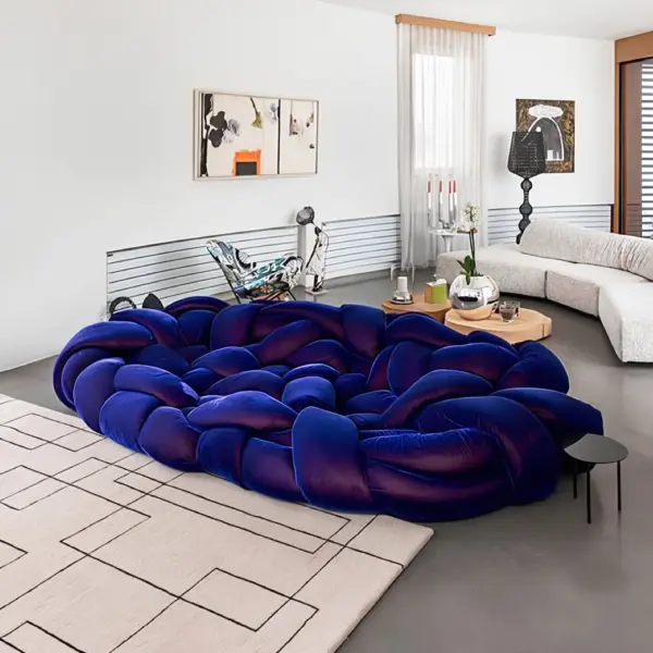 Python Nest Sofa Imperial Blue Indigo 1