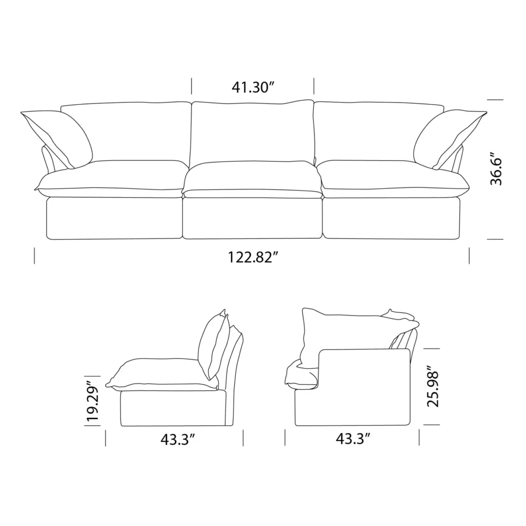 Song Range Modular Sofa Replica Dimensions Mobile scaled - Song Range Modular Sofa,  Modular sofa,  sofa
