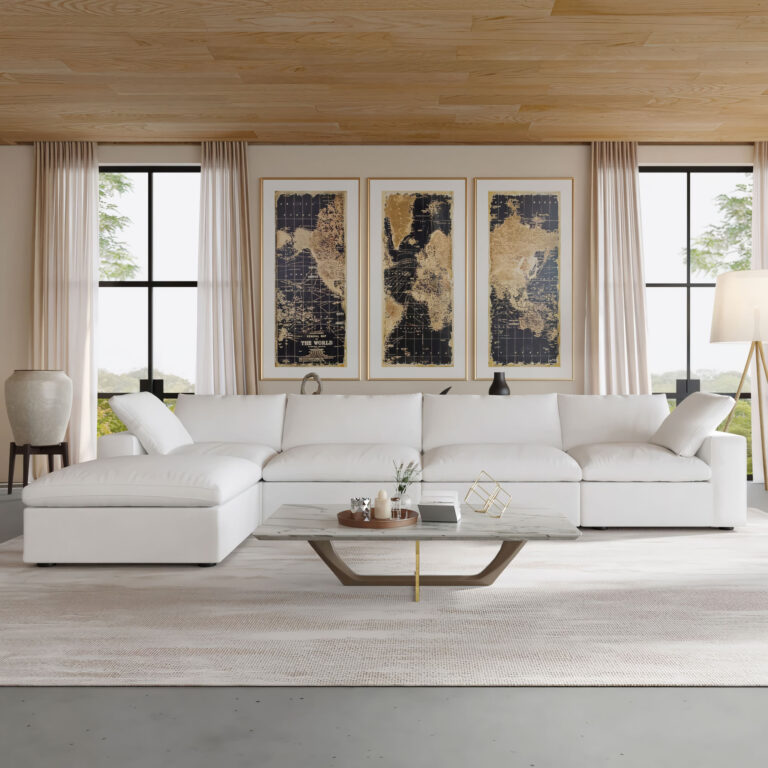 Cloud Sofa White2 Armless Cloud scaled - Cloud Couch