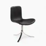 PK9 Chair Black 1 - PK9 Chair Replica,  ergonomic,  Italian top-grain leather