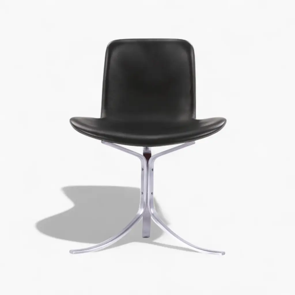 PK9 Chair Black 3 - PK9 Chair Replica,  ergonomic,  Italian top-grain leather