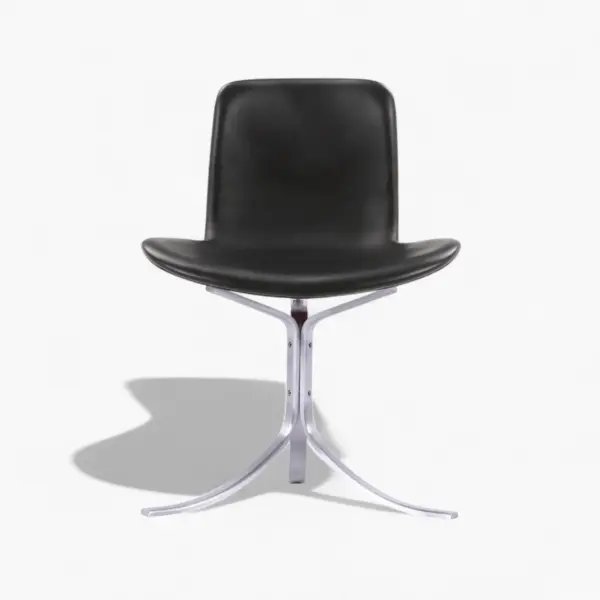 PK9 Chair Black 3 - PK9 Chair Replica,  ergonomic,  Italian top-grain leather