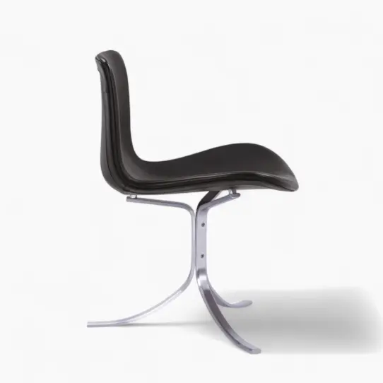 PK9 Chair Black 4 - PK9 Chair Replica,  ergonomic,  Italian top-grain leather