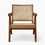 Chandigarh Easy Chair Walnut 1