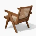 Chandigarh Easy Chair Walnut 3