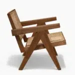 Chandigarh Easy Chair Walnut 4