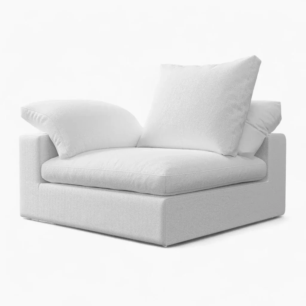 Cloud Couch Armrest Replica White 3 - Cloud Couch Armrest