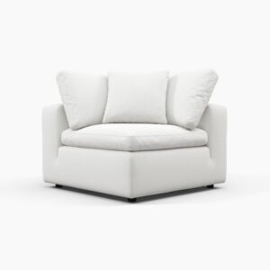 Cloud Sofa - Corner White (1) - Cloud Couch Armrest