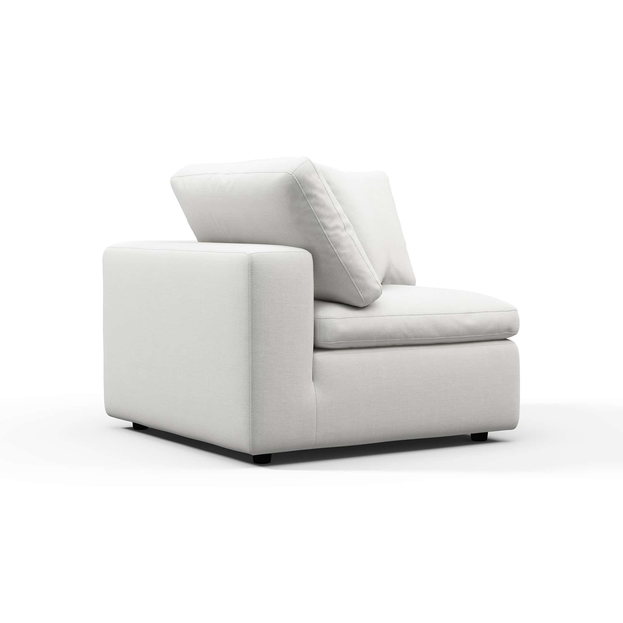 Cloud Sofa - Corner White (2) - Cloud Couch Armrest