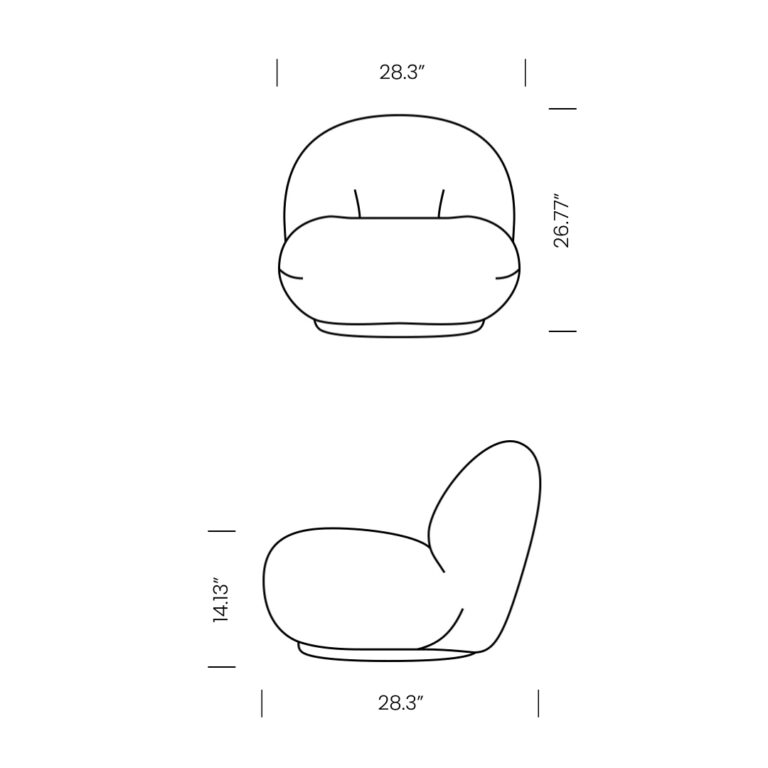 Dimensions Preston Chair Mobile