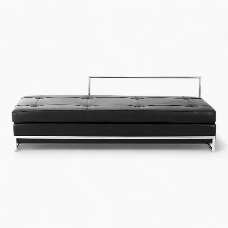 Eileen Daybed Black 3 - daybed,  Gray Daybed Replica